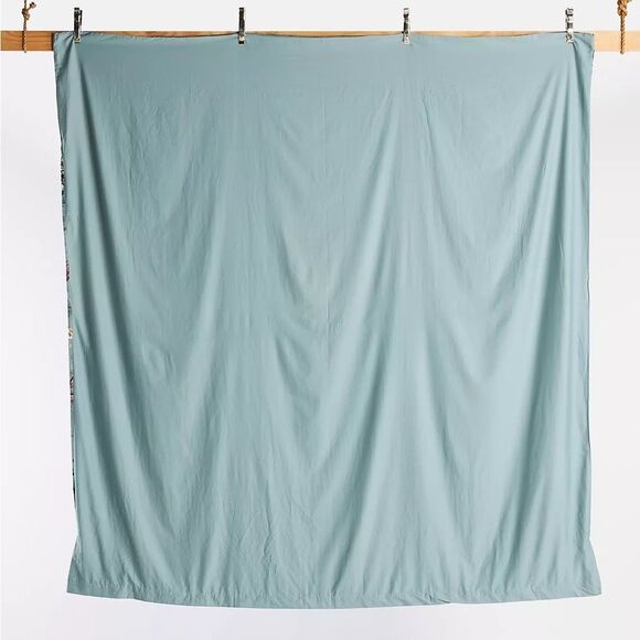 Anthropologie Olive Cotton Sateen Duvet 4540H989AA Queen - Picture 4 of 4